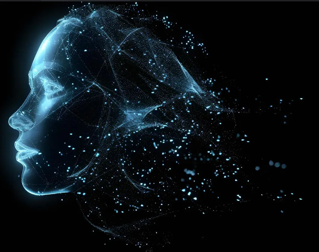 Cabeza holográfica IA — Valor Gestencia Núcleo Neuronal